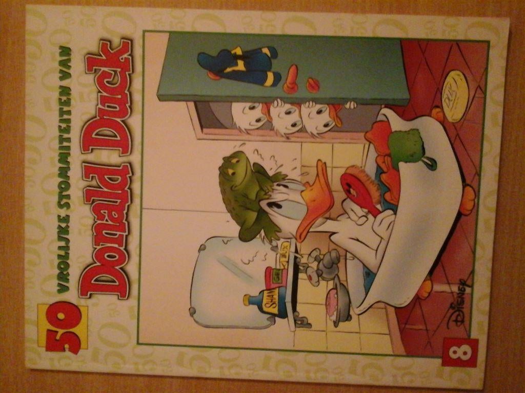 ns1-50 reeks-donald duck, dagobert, gijs gans, katrien, Boeken, Eén stripboek, Ophalen of Verzenden, Zo goed als nieuw