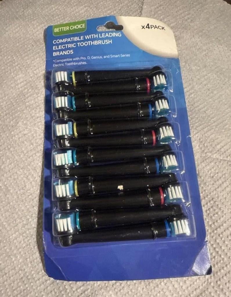 12 universele Opzetborstels Geschikt voor Oral B Braun, Ophalen, Nieuw, Opzetborstel