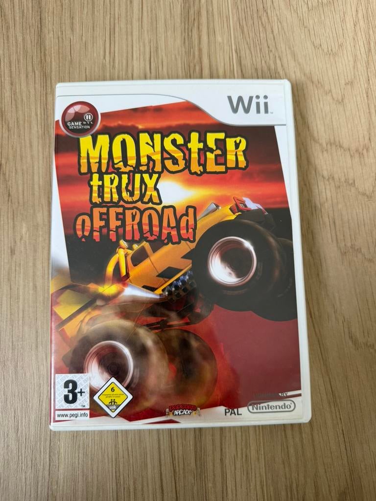 Monster truck off road voor Wii, 1 speler, Racen en Vliegen, Ophalen of Verzenden, Zo goed als nieuw