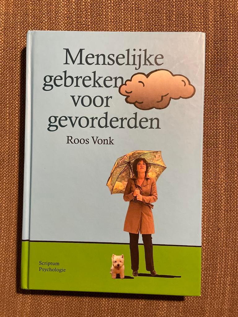 Roos Vonk - Menselijke gebreken voor gevorderden, Sociale psychologie, Roos Vonk, Ophalen of Verzenden, Zo goed als nieuw