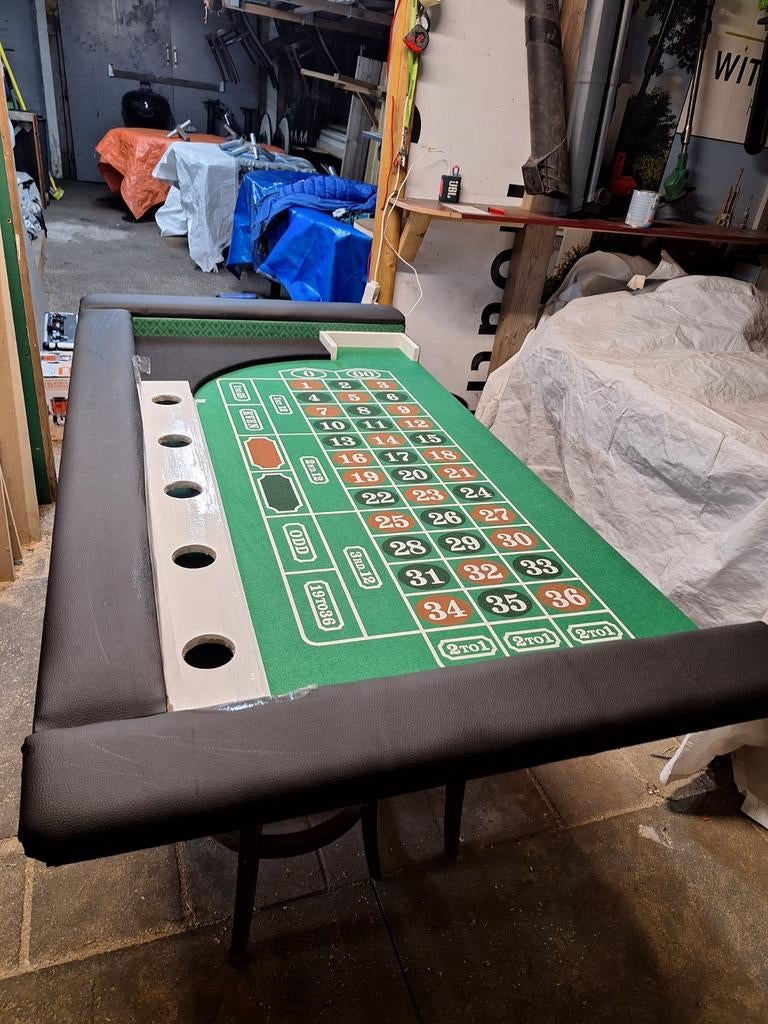 Roulette tafel, Ophalen of Verzenden, Gebruikt, Pooltafel