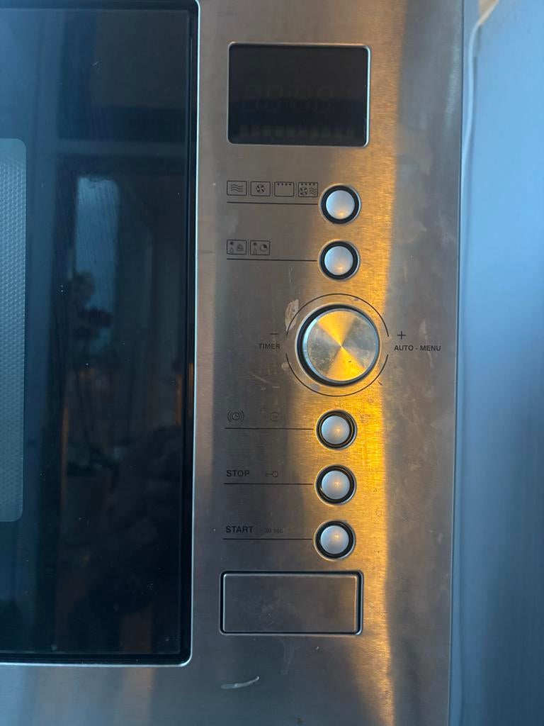 Pelgrim Combimagnetron MAG557RVS - Zo goed als nieuw, Combimagnetron, 60 cm of meer, Grill, Ophalen of Verzenden