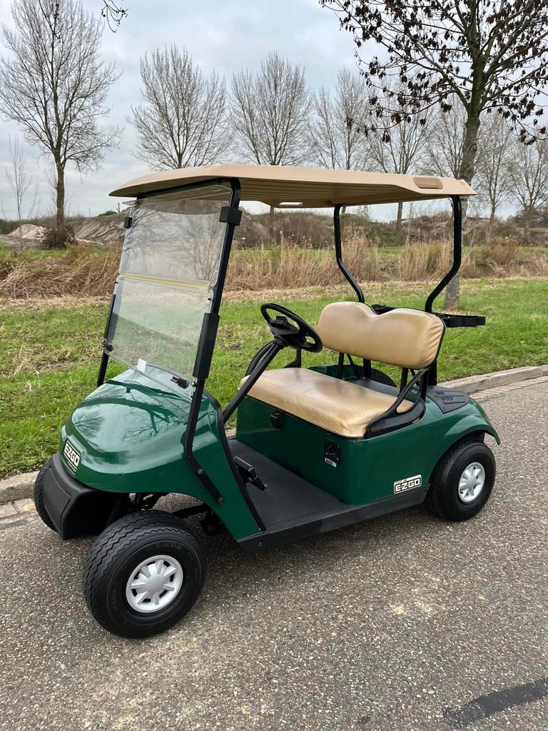 Electrische golfkar in prachtige staat rijdt heerlijk, Sport en Fitness, Ophalen, Zo goed als nieuw, Golfkar