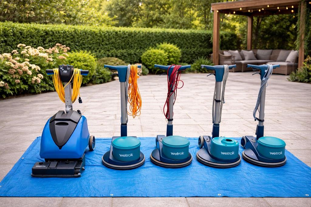 Schrobmachine Wetrok, Ophalen of Verzenden, Zo goed als nieuw