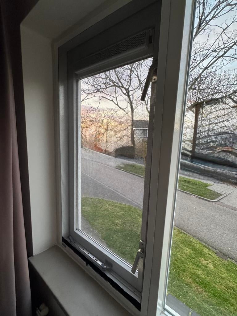 Hor voor raam met uitzetijzer, Doe-het-zelf en Verbouw, Deuren en Horren, Zo goed als nieuw, Hordeur, Minder dan 200 cm, Minder dan 80 cm