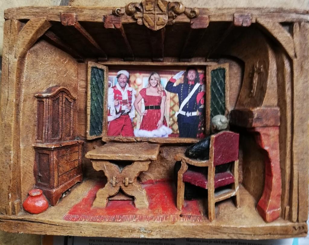 Fotolijst. Huiskamerraam. 3D. *Zie foto's/tekst., Ophalen