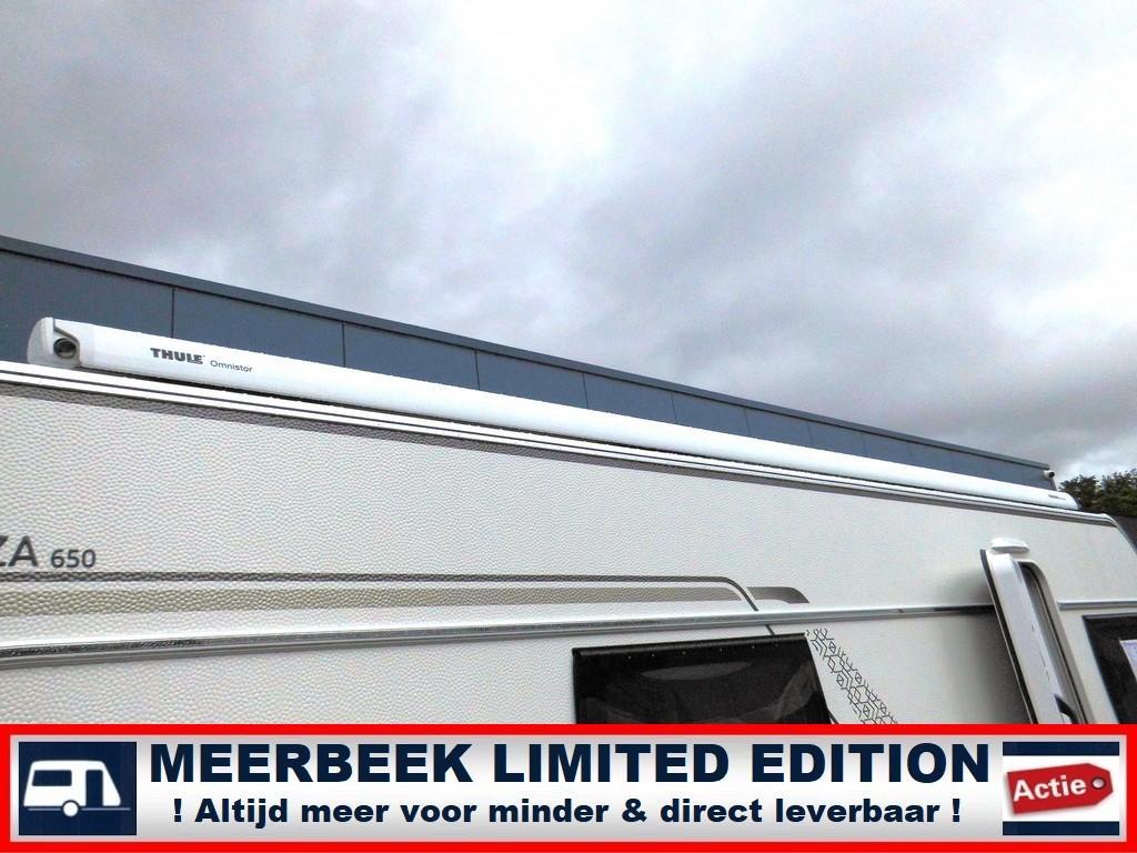 Fendt Tendenza 650 SFD 4373,= KORTING +MOVER +AIRCO +THULE, Caravans en Kamperen, Caravans, Rondzit, 7 tot 8 meter, Schokbreker