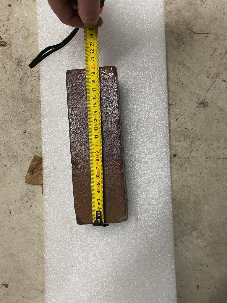 156 gebakken klinkers Waalformaat, Ophalen, Overige materialen, Klinkers, Nieuw