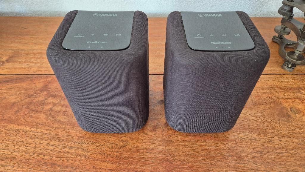 2x Yamaha WX-010 MusicCast Multi-room Speakers, Overige merken, Overige typen, Ophalen of Verzenden, Zo goed als nieuw