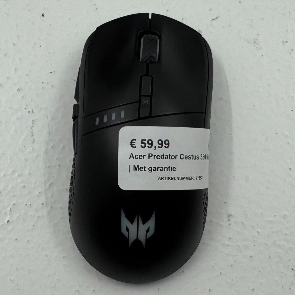 Acer Predator Cestus 350 Muis | Met garantie, Muis, Gaming muis, Dordrecht@usedproducts.nl, Toulonselaan 72