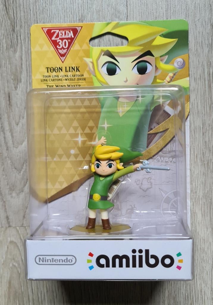 Zelda 30th ann. Amiibo Toon Link the Wind Waker Nintendo, Avontuur en Actie, 1 speler, Ophalen of Verzenden, Zo goed als nieuw