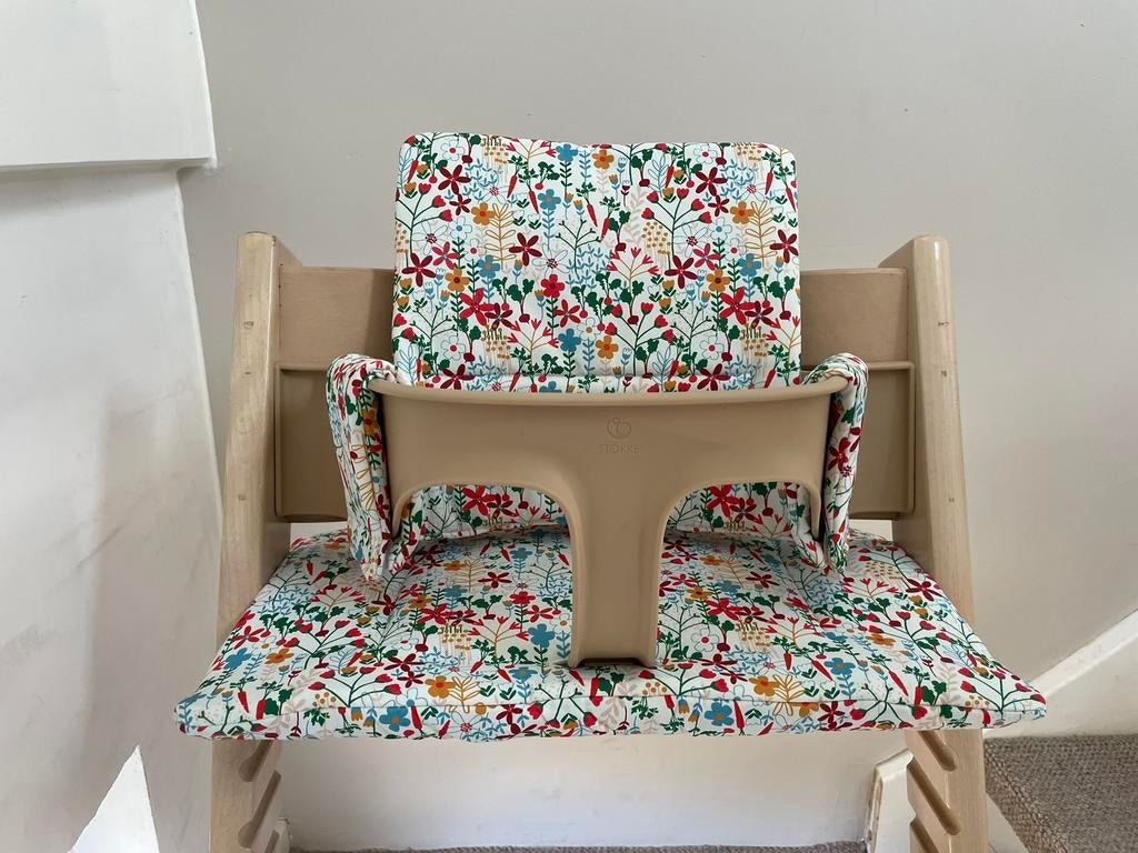Nieuw! Bloeme Stokke Tripp Trapp stoel kussenset, Ophalen of Verzenden, Nieuw, Meegroeistoel, Gordel(s)