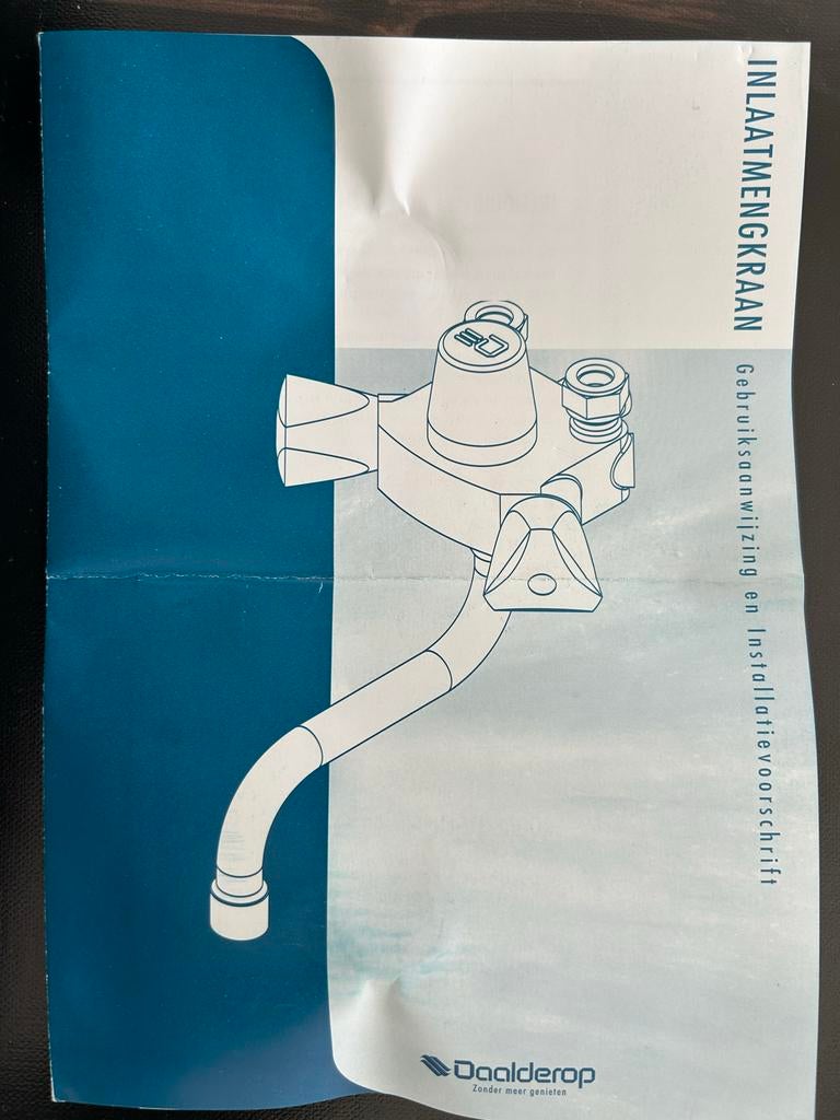 Itho Daalderop Inlaatmengkraan MIC DN15 8 bar, Doe-het-zelf en Verbouw, Sanitair, Ophalen of Verzenden, Nieuw, Chroom, Kraan