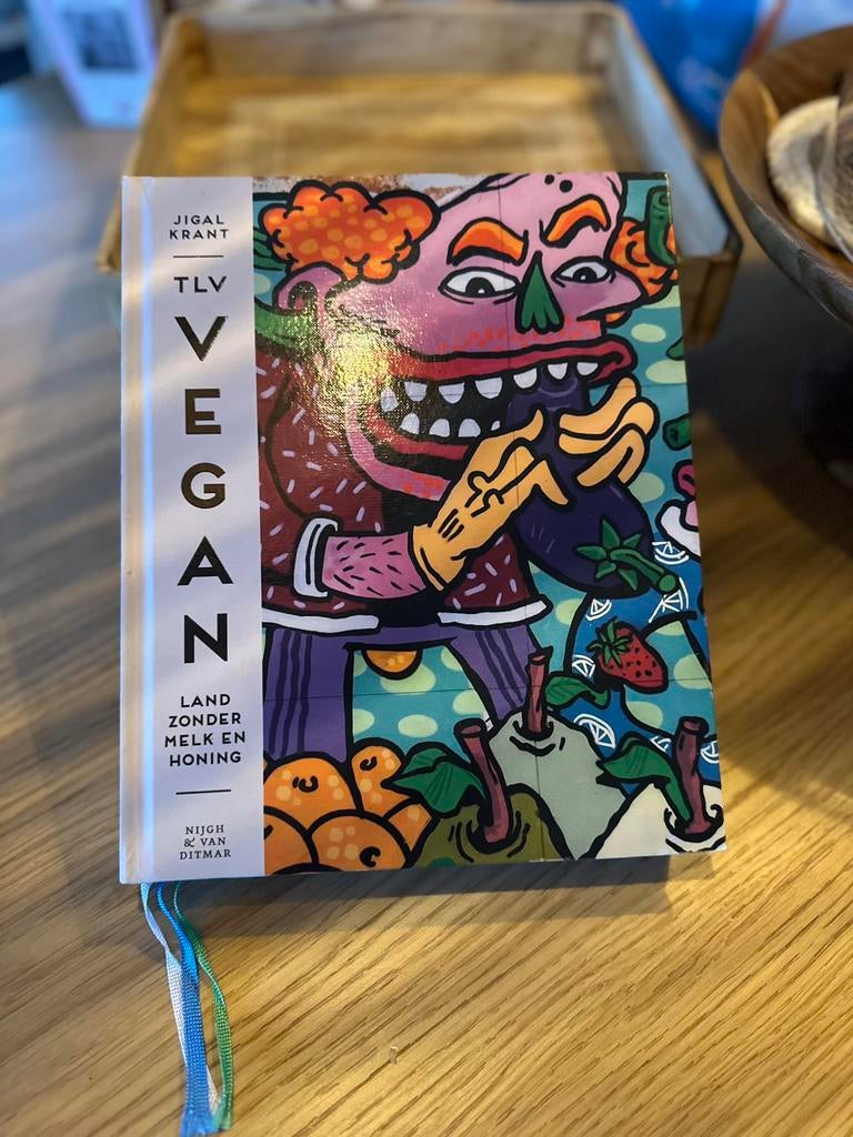 Kookboek TLV Vegan  - Jigal Krant, Boeken, Ophalen of Verzenden, Zo goed als nieuw