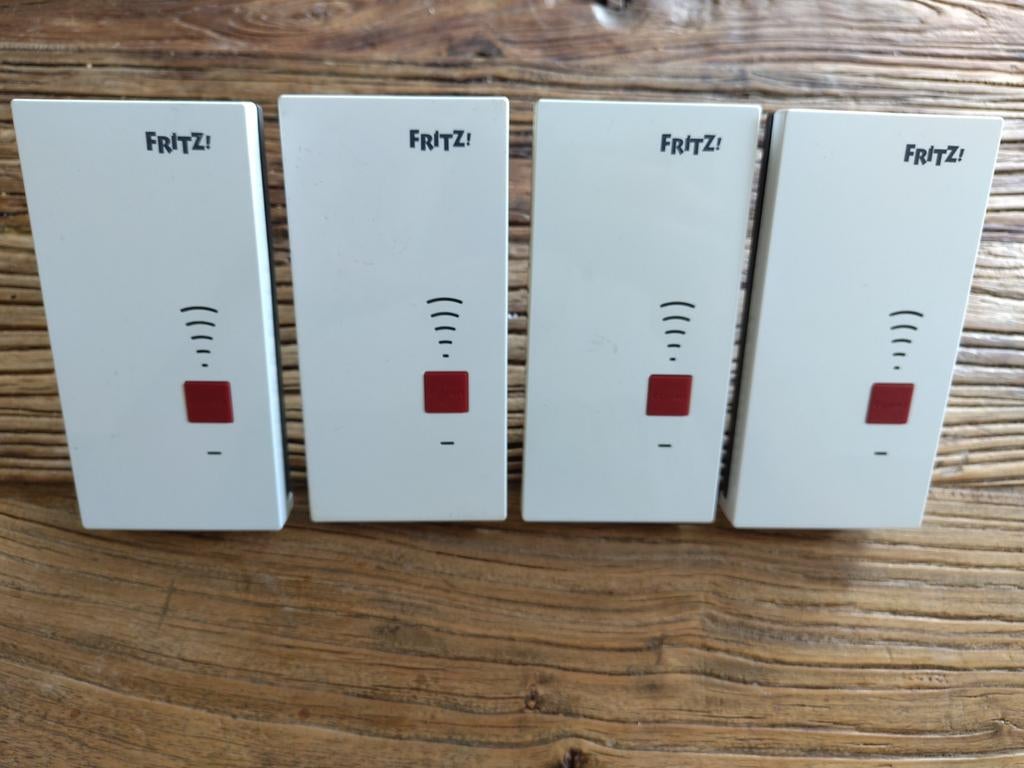 4x AVM FRITZ!Repeater 2400, Ophalen of Verzenden, Gebruikt, Fritz