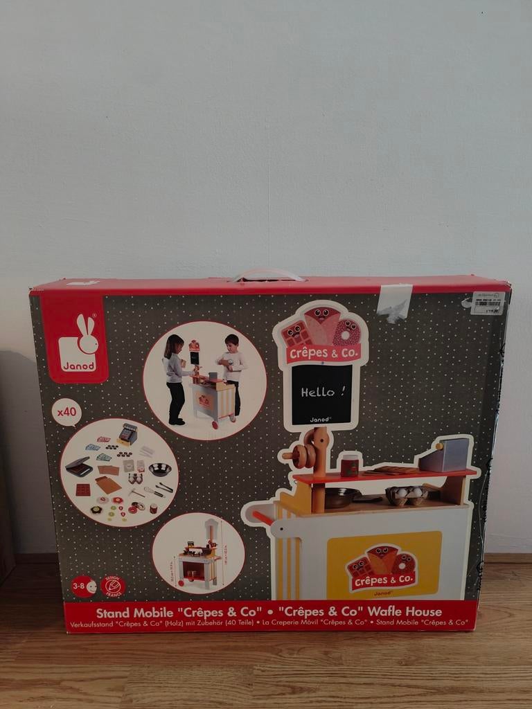 Janod Crêpes & Co Waffle House keukentje, Ophalen, Nieuw, Jongen of Meisje