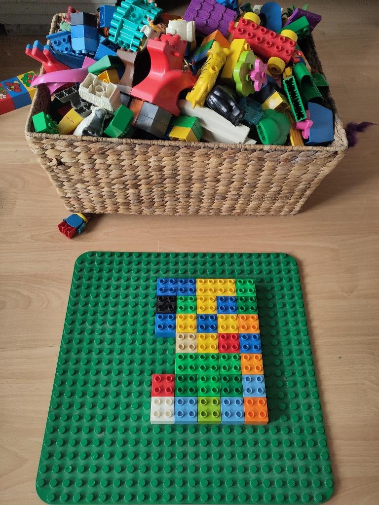 Duplo mooie bak eindeloos spelen, Kinderen en Baby's, Speelgoed | Duplo en Lego, Ophalen, Gebruikt, Duplo