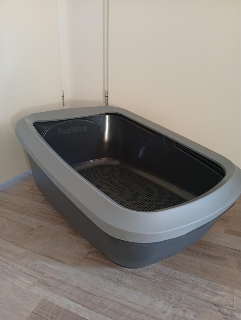 Zgan Peewee kattenbak xxl,incl houtkorrels, Ophalen, Zo goed als nieuw