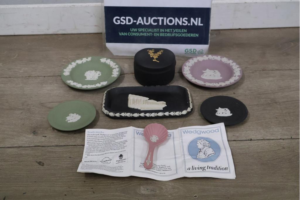 Set van 7 Stuks Wegdwood Jasperware, Ophalen of Verzenden