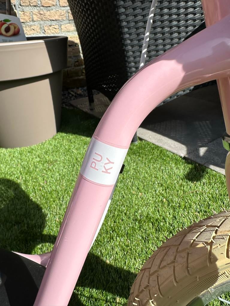 Puky loopfiets, roze, Ophalen, Zo goed als nieuw, Minder dan 16 inch
