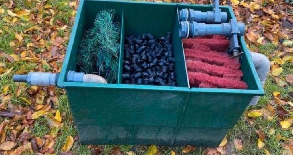 Vijverfilter koi, Ophalen, Zo goed als nieuw, Vijverfilter