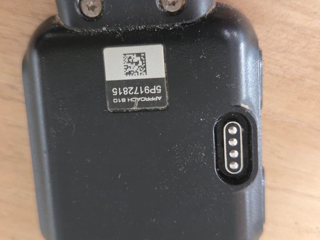 Garmin Approach S10 GPS Golfhorloge Zwart, Gebruikt, Zwart, Garmin, Ophalen of Verzenden