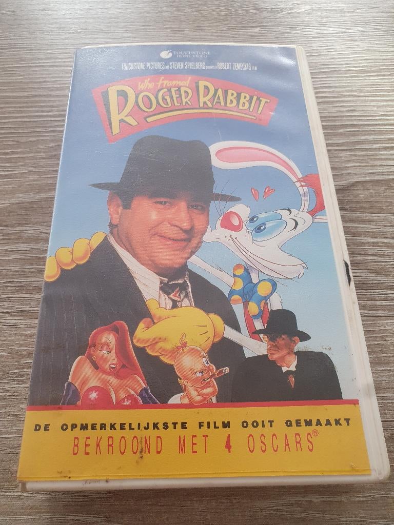 Who framed Roger Rabbit VHS videoband, Alle leeftijden, Ophalen of Verzenden, Gebruikt, Overige genres