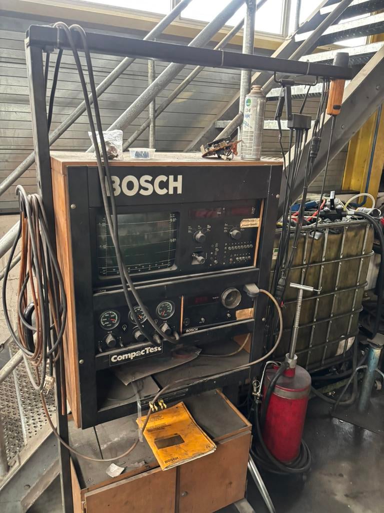 Bosch Motortestkast, Ophalen, Gebruikt