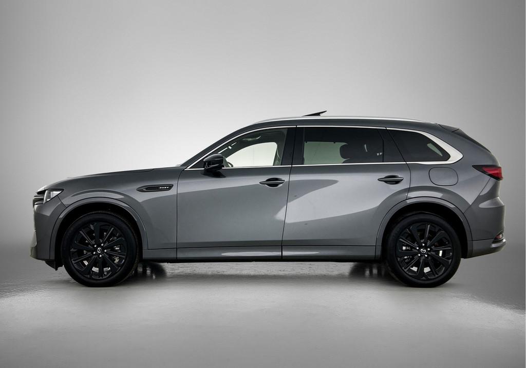 Mazda CX-80 2.5 e-SkyActiv PHEV Homura Plus Leder | Pano-dak, Auto's, Mazda, Automaat, 12 maanden, Gebruikt, CX-80