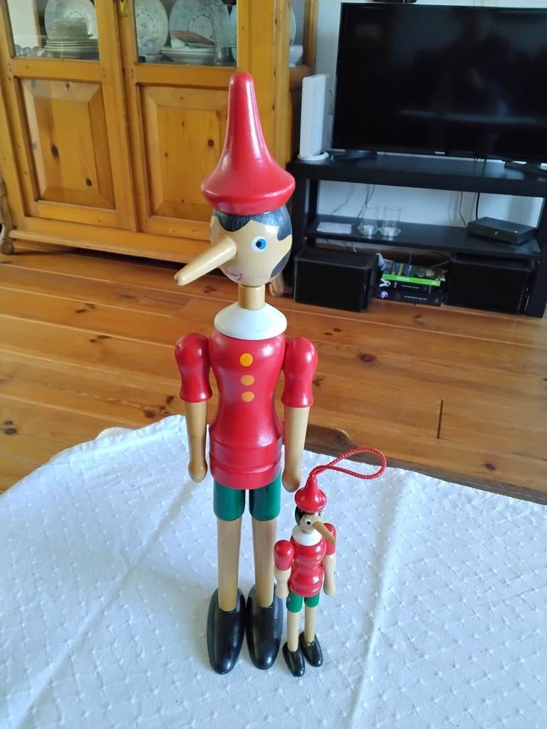 Pinokkio  2 x, Ophalen of Verzenden, Gebruikt