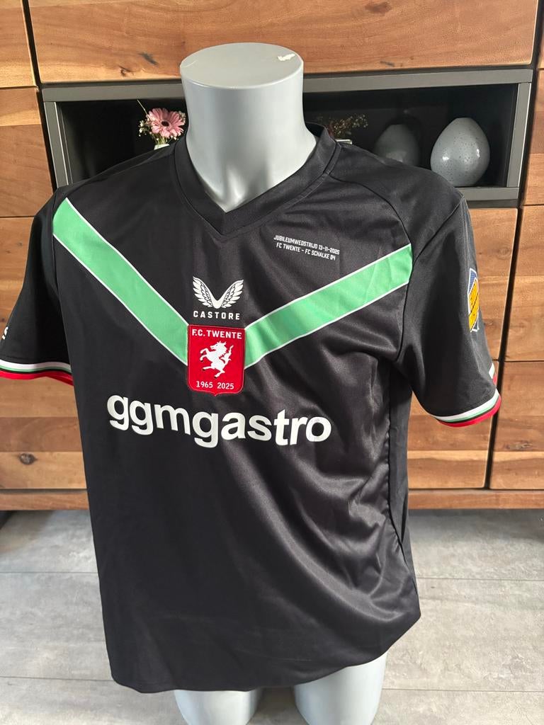 Matchworn FC Twente voetbalshirt Lammers jubileumwedstrijd, Maat L, Ophalen of Verzenden, Gebruikt, Shirt