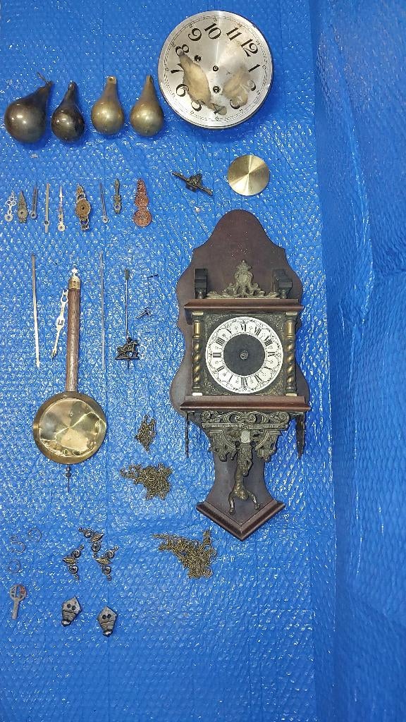oude klokken onderdelen, Antiek en Kunst, Antiek | Klokken, Ophalen