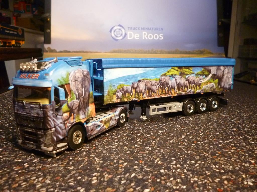 WSI Volvo FH4 Hilker, Ophalen of Verzenden, Nieuw, Bus of Vrachtwagen, Wsi