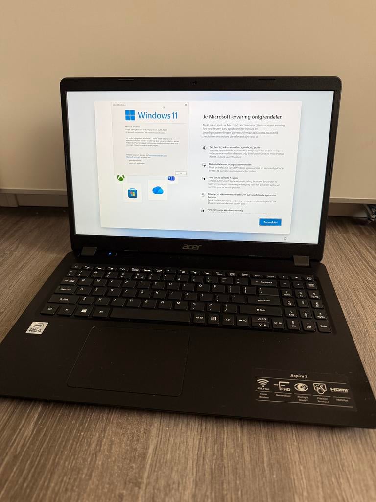 Acer Aspire 3 A315-56 | i5 | 8GB | 256GB SSD, Computers en Software, Windows Laptops, 2 tot 3 Ghz, 8 GB, Ophalen of Verzenden