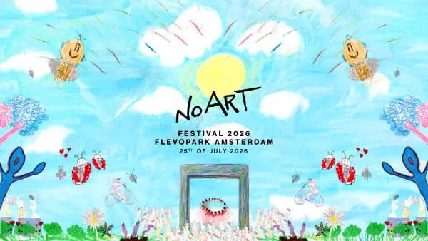 4 Tickets No Art Festival 25 juli 2026, Twee personen
