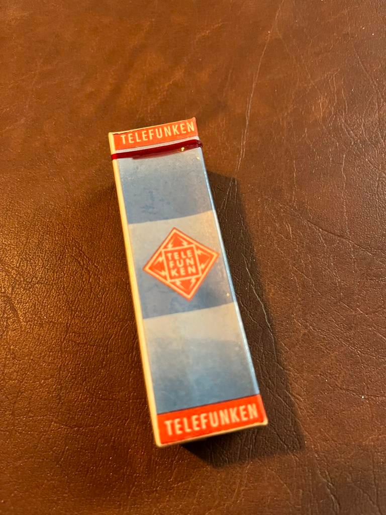 Vintage Telefunken DL 41 radiobuis in originele doos, Ophalen, Zo goed als nieuw