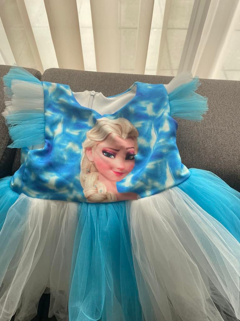 Elza jurk., Ophalen of Verzenden, Zo goed als nieuw, Meisje, Jurkje of Rokje