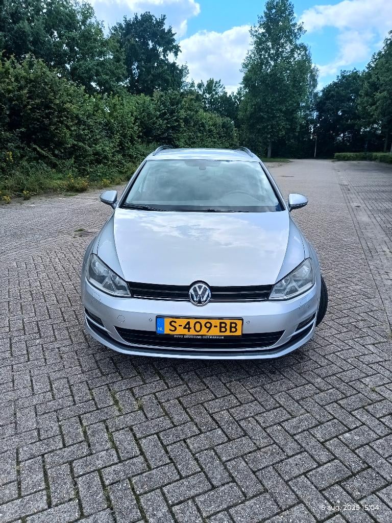 Volkswagen Golf 1.2 TSI 77KW/105PK Variant 2014 Grijs, Auto's, Voorwielaandrijving, Euro 5, Stof, Zwart