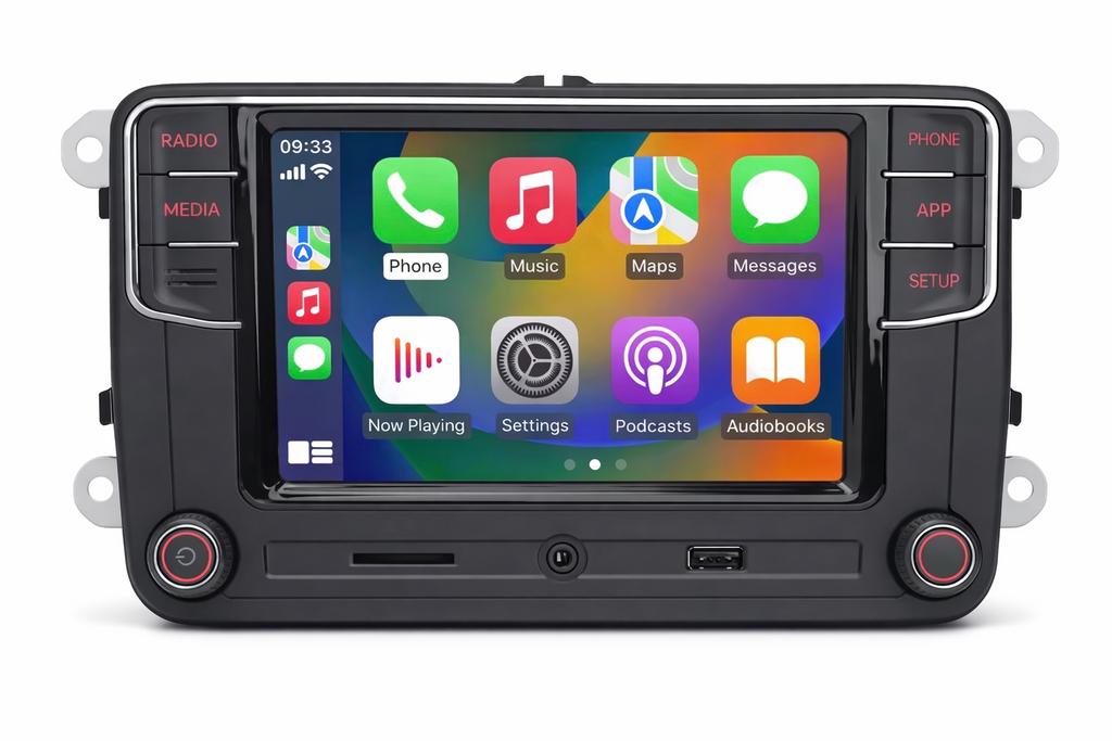 RCD330 Volkswagen CarPlay autoradio, Auto diversen, Ophalen of Verzenden, Gebruikt