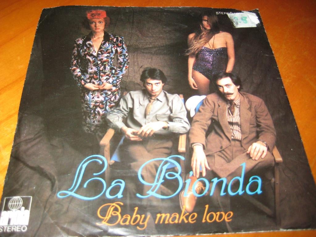 La Bionda: Baby make love, Ophalen of Verzenden, Zo goed als nieuw, Pop, Single