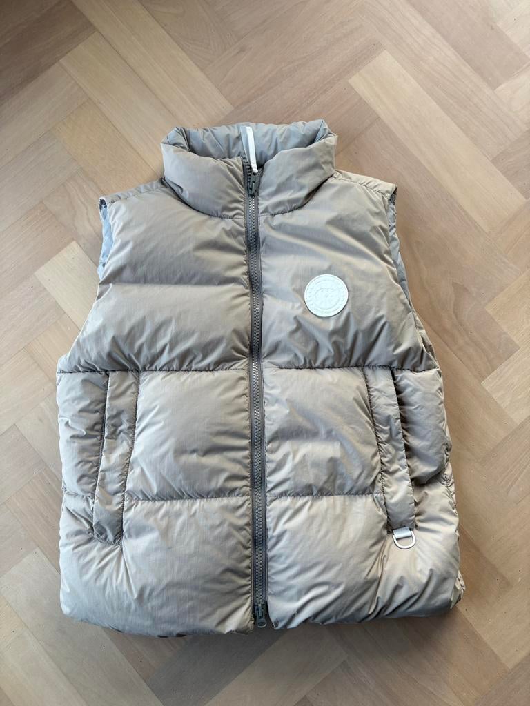 Unieke Canada Goose Bodywarmer heren maat XL, Kleding | Heren, Bodywarmers, Zo goed als nieuw, Maat 56/58 (XL), Beige, Ophalen of Verzenden
