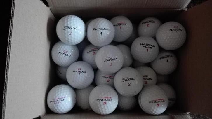 Golfballen, Ophalen of Verzenden, Gebruikt, Bal(len)