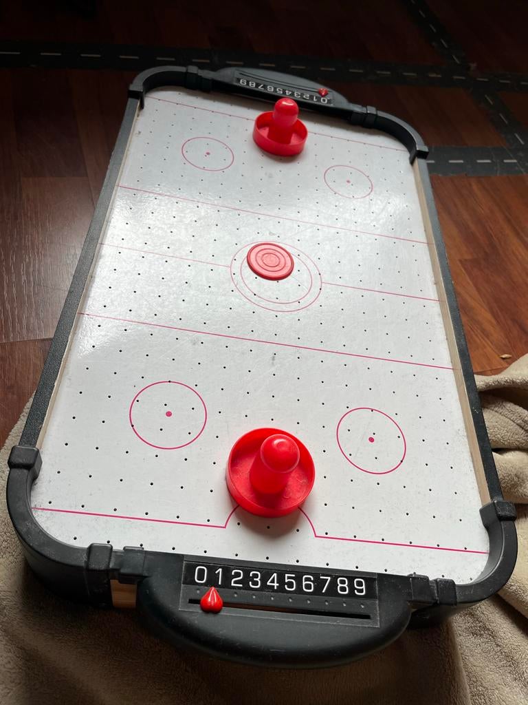 Mini Airhockey Tafel - Perfect voor Thuisplezier!, Kinderen en Baby's, Speelgoed | Overig, Ophalen, Gebruikt, Jongen of Meisje