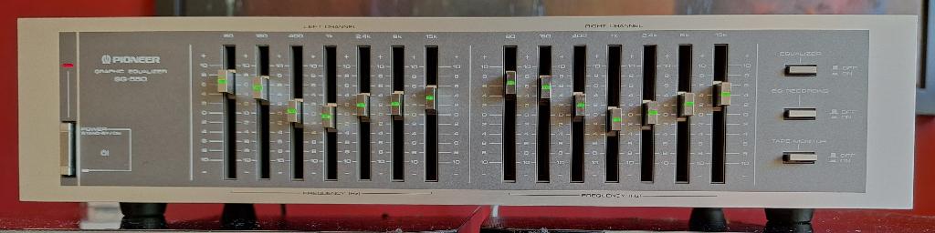 Pioneer SG-550 Equalizer, Ophalen of Verzenden, Gebruikt