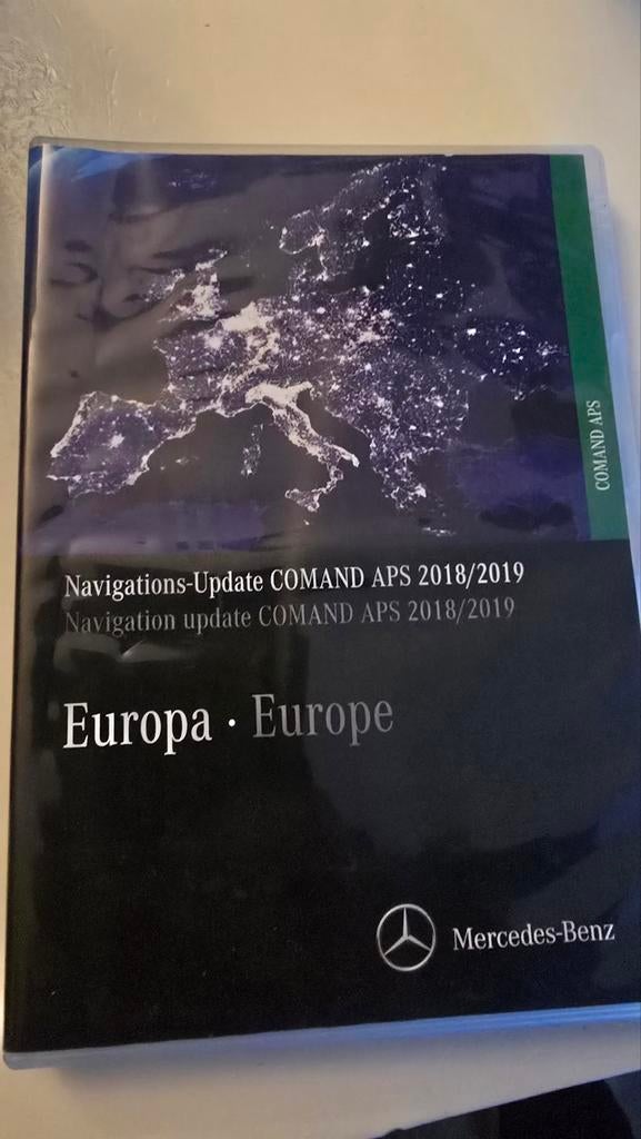 Navigatie update DVD Comand APS 2019 Europa, Ophalen of Verzenden, Gebruikt