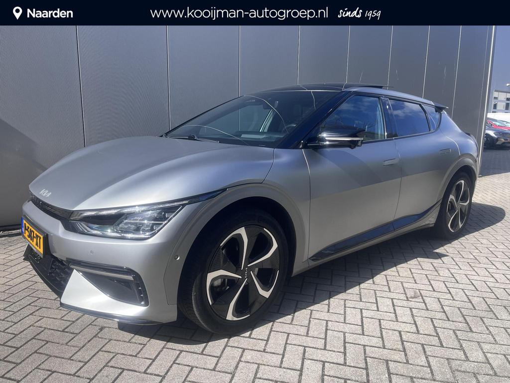 Kia EV6 GT-Line AWD 77.4 kWh Trekhaak|1e eigenaar!|Mat grijs, Stof, Gebruikt, Vierwielaandrijving, EV6