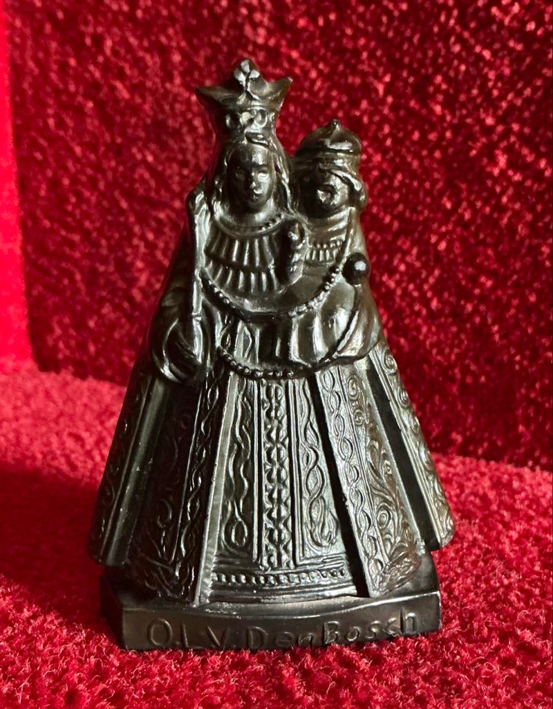 Antiek zeldzaam Maria beeld ❤️ O.L.V. van Den Bosch, Ophalen of Verzenden