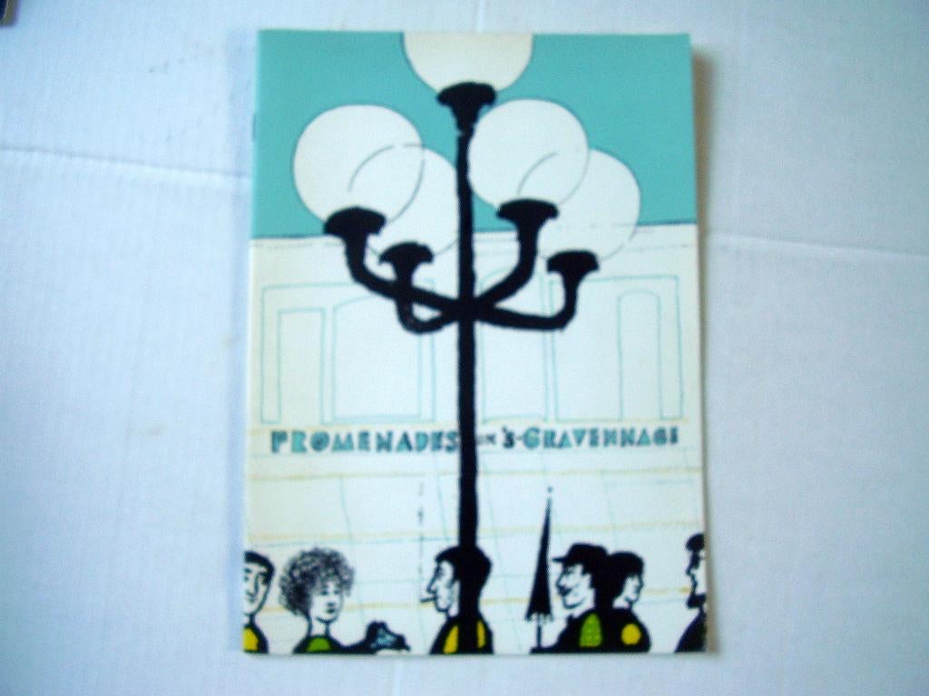 Den Haag. Toekomstige Promenades. ca. 1975. Jan H. Kuiper., Verzenden, Gemeente Den Haag, 20e eeuw of later, Gelezen