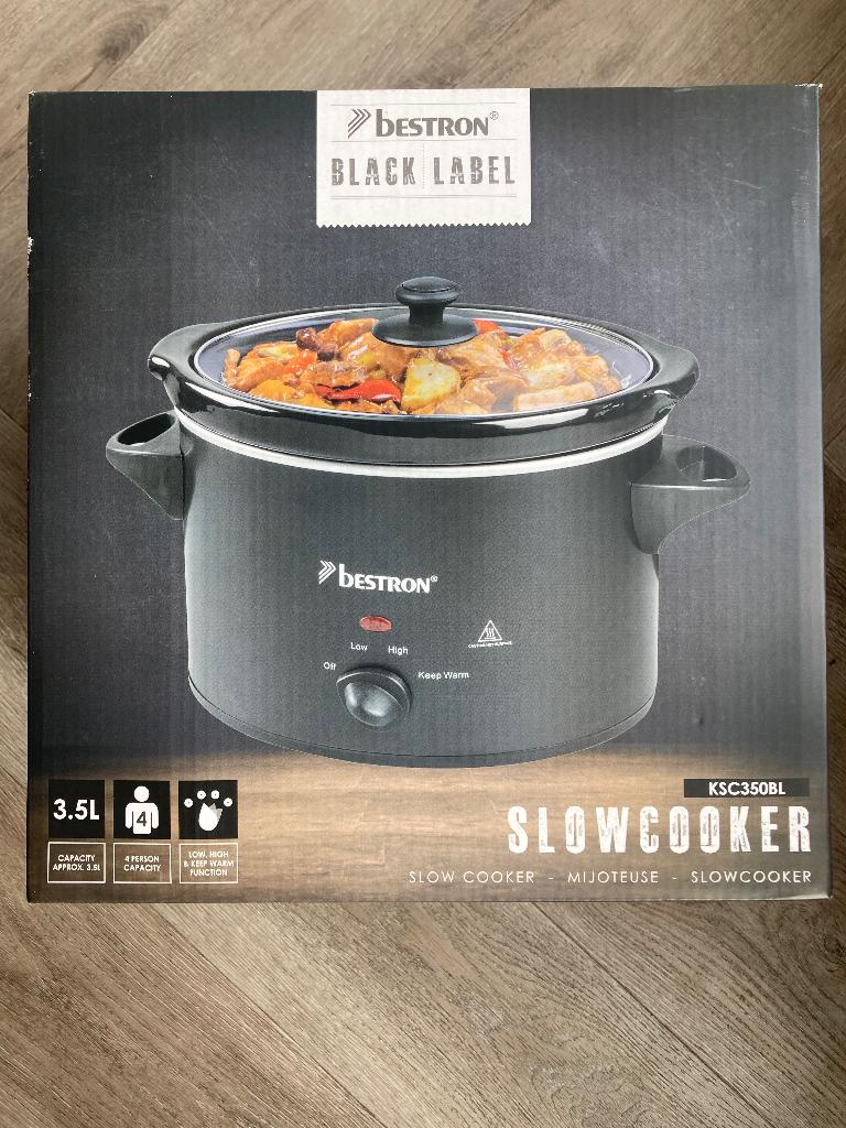 Slowcooker Bestron 3,5 liter, Ophalen, Nieuw