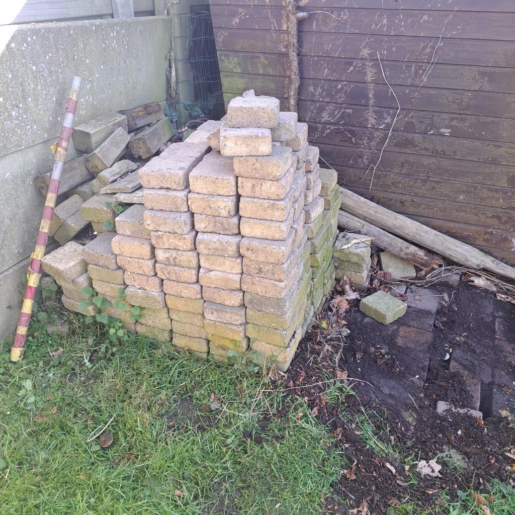 Gratis stenen, Doe-het-zelf en Verbouw, Metselstenen, Ophalen, Bakstenen